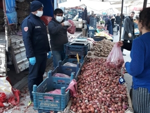 Pazar Yerlerinde Sıkı Denetim