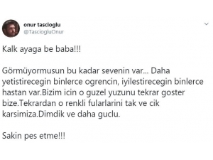 Dahiliye Profesörü Cemil Taşcıoğlu’nun Oğlundan Duygulandıran Paylaşım