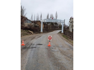 Gümüşhane’de Bir Köye Korana Virüs Karantinası