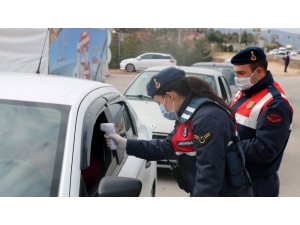 43 İlin Geçiş Güzergahında ’Korona Virüs’ Denetimi