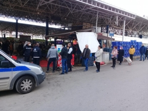 Balçova Zabıtasından Korona Virüs Önlemleri