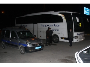 Şehirler Arası Seyahat Eden Yolcu Otobüslerinde Polis Denetimi Sıklaştı