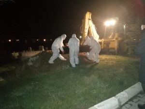 Brüksel’de Korona Virüsten Ölen Gurbetçi Memleketinde Toprağa Verildi