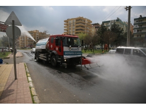 Haliliye’de Dezenfekte Çalışmaları Sürüyor