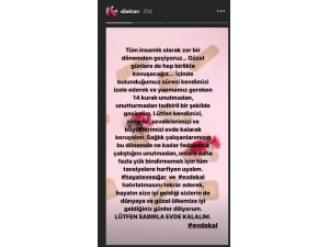 Ünlü Şarkıcı Sibel Can’dan Evde Kal Çağrısı