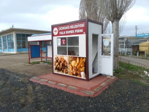 Çiçekdağı İlçesinde "Halk Ekmek Satış Büfe"leri Hizmete Açıldı