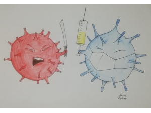 Çocuklara Uzaktan Karikatür Eğitimi