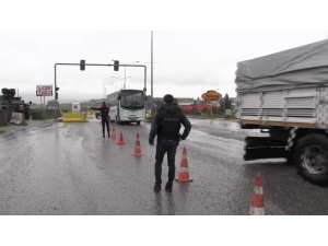 Siirt’te Yolcu Otobüsleri Denetlendi