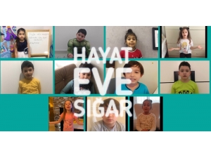 Minik Öğrencilerinden Korona Virüs Mesajı