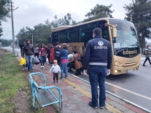 Gördes’te Giriş Ve Çıkışlar Kontrol Altında