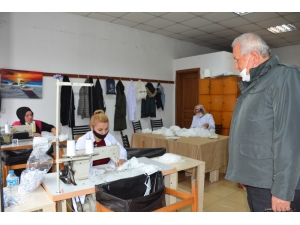 Kdz. Ereğli Belediyesi Maske Üretimini Hızlandırdı