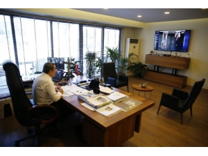 Batur, Konak’ın Raporunu Video Konferans İle Aldı