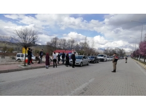 Gölbaşı İlçesinde Korona Virüs Kontrol Noktası Oluşturuldu