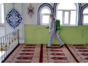 Esendere Beldesinde Dezenfekte Çalışması