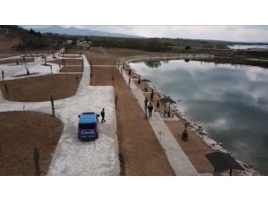 Kırıkkale’de Drone İle Korona Virüs Denetimleri