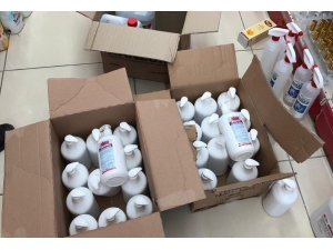 Malatya’da Dezenfektan Ve Maske Operasyonu