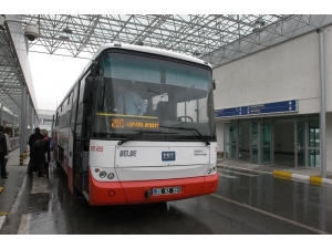 Havalimanı Otobüs Seferleri Şehir İçine Yönlendirildi