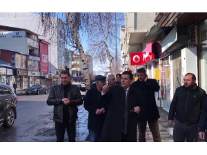 Ardahan’da Cadde Ve Sokaklar Sabunlu Suyla Yıkandı