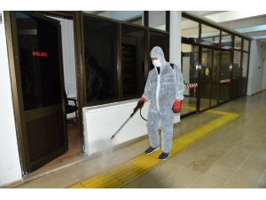 Dü’de Dezenfekte Çalışmaları Devam Ediyor