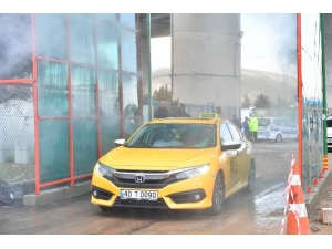 Mamak’tan Araçlar İçin “Dezenfekte Tüneli”