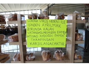 Konya’da Fırıncıdan İhtiyaç Sahiplerine Askıda Ekmek