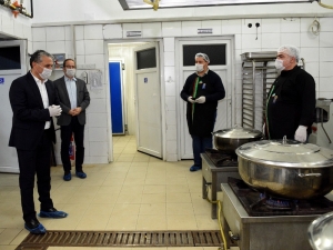 Başkan Uysal Aşevini İnceledi: "Kapasite 2 Katına Çıktı"