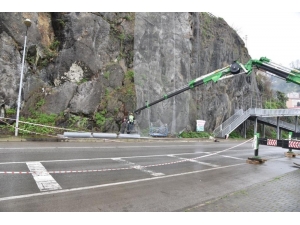 Kayalık Bölgeye Çelik Ağ İle Koruma