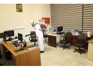 Büyükşehir’in Dezenfekte Çalışmaları Tüm Hızıyla Devam Ediyor