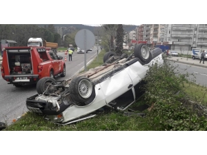 Milas’ta Trafik Kazası; 1 Yaralı