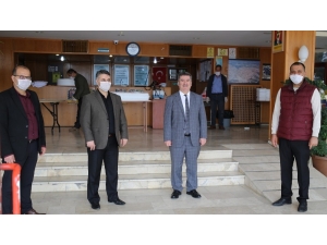 Mut Halk Eğitim Merkezi Kurulan Atölyelerde 20 Bin Maske Üretimi Yapacak