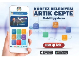 Körfez Belediyesi Artık Cepte