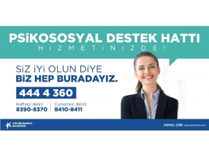 Küçükçekmece Belediyesinden Psikososyal Destek Hattı