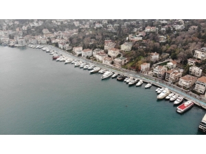 Boş Kalan Arnavutköy-bebek Sahili Havadan Görüntülendi