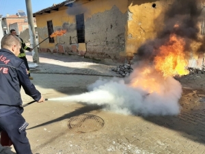 Manisa İtfaiyesi Her Şartta Hizmette