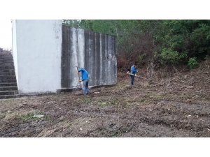 Alanya’da İçme Suyu Depoları Temizleniyor