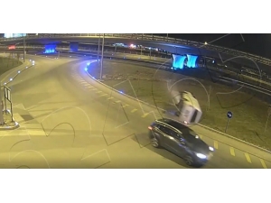 Takla Atan Minibüs Mobese Kamerasında