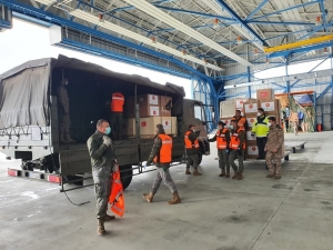 Tıbbi Malzemeler İspanyol Yetkililere Teslim Edildi