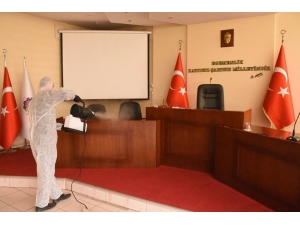 Karabük Özel İdare’den Dezenfekte Çalışmaları