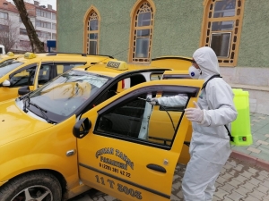 Pazaryeri’nden Dezenfekte Çalışmaları Devam Ediyor