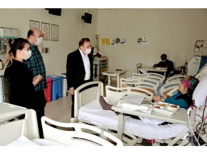 Kaymakam Mutlu’dan Görevlilere Moral Ziyareti