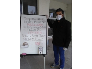 Nafiye-hüseyin Küçükoğlu Tepebaşı Halk Eğitim Merkezi Ve Aso Virüs Tedbirlerini Aldı