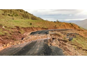 Gercüş’te Sel Ve Heyelan