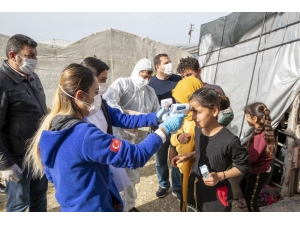 Mersin’de 800 Tarım İşçisinin Ateş Ölçümü Ve Genel Sağlık Taraması Yapıldı