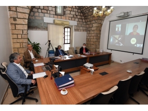 Mersin Büyükşehir Belediyesi Encümen Toplantısı, Video Konferans İle Yapıldı