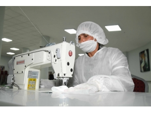 Kadın Gelişim Ve Eğitim Merkezi, Tabip Odası İçin Maske Üretiyor