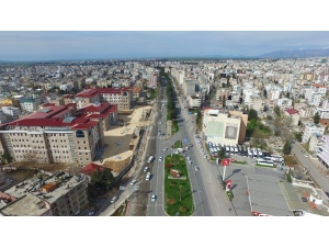 "Evde Kal" Çağrılarına Uyan Adıyaman Havadan Görüntülendi