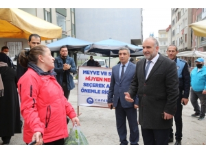 Canik’te Pazar Yerlerine Kontrollü Giriş