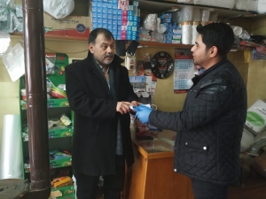 İskilip Myo Öğrencileri Maske Ve Eldiven Dağıttı