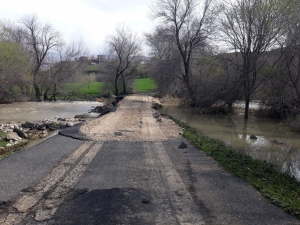 Gercüş’te Sağanak Yağış Sonrası Çalışma