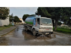 Dezenfekte Çalışmaları Aliağa Genelinde Devam Ediyor